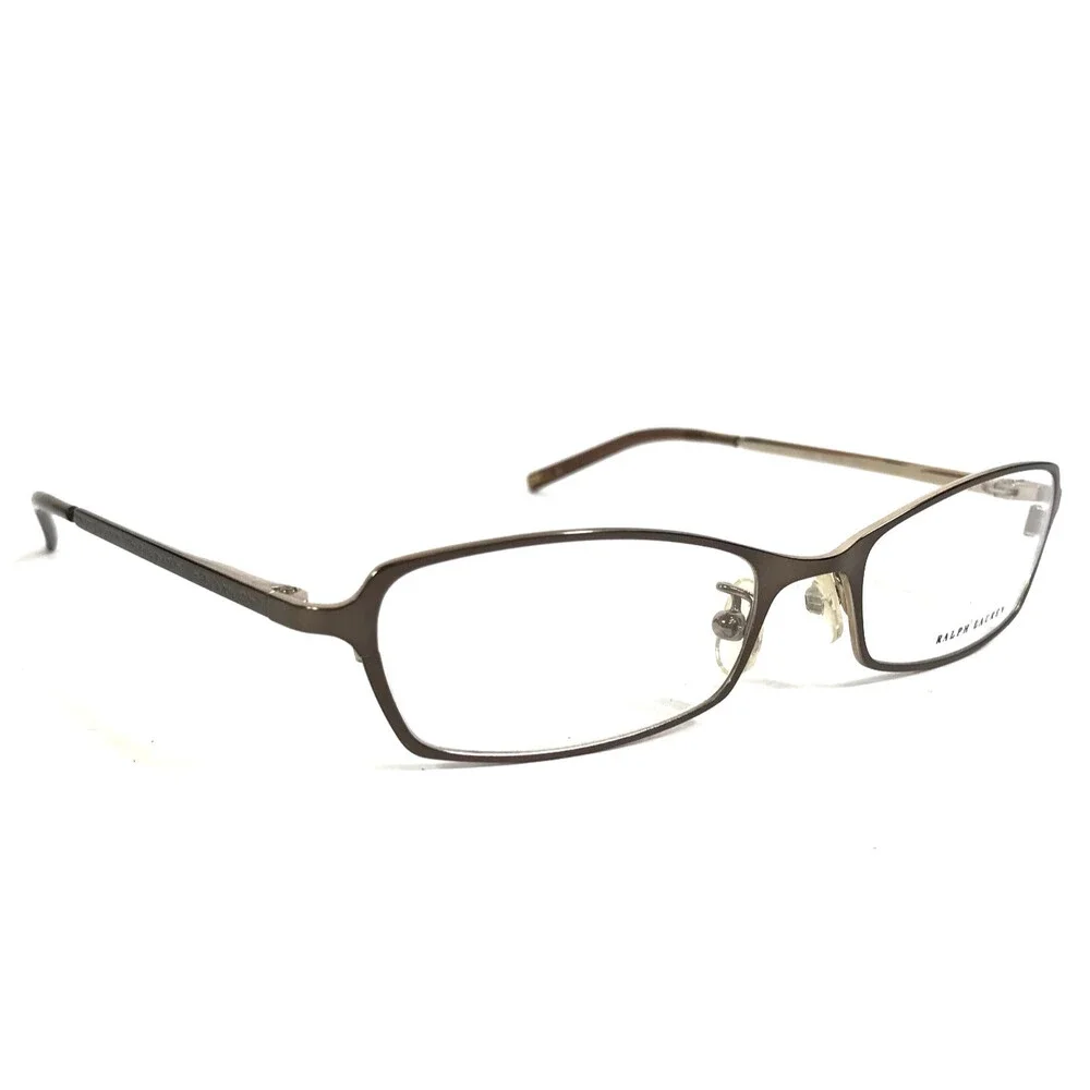 Vintage Ralph Lauren Petite Eyeglasses Frames RL1375 2N9 Gray Cat Eye 48-17-130